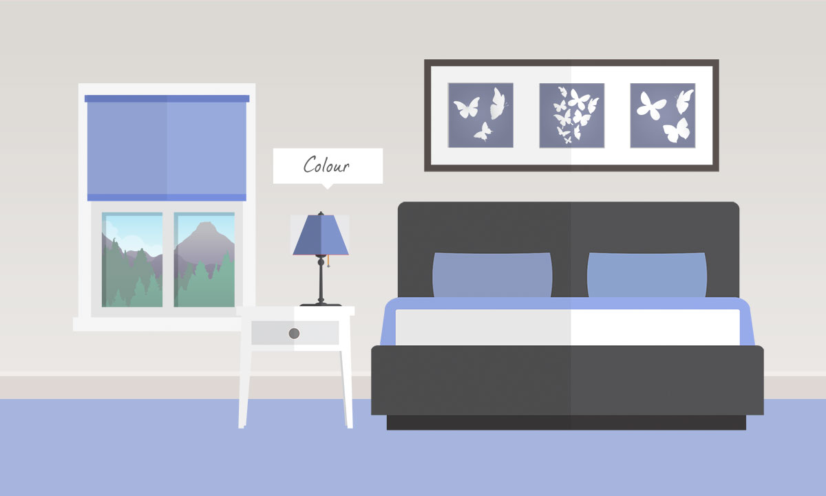 Change the mood with a soothing colour scheme